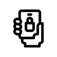 order online line icon. Clean and minimalist icon for websites and mobile apps. vector