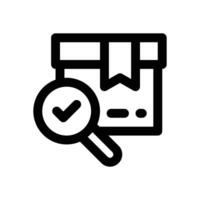 product analysis line icon. Clean and minimalist icon for websites and mobile apps. vector