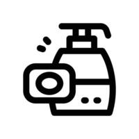 soap line icon. Clean and minimalist icon for websites and mobile apps. vector