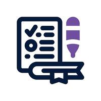preparation dual tone icon. Sleek and modern icon for websites and mobile apps. vector