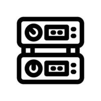 amplifier line icon. Clean and minimalist icon for websites and mobile apps. vector
