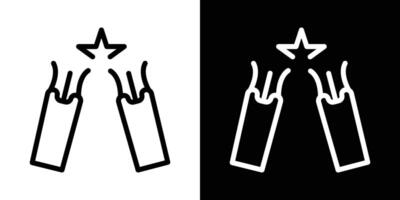Broken Wire icons vectors set in stroke line style. icons vectors set in stroke line style.. EPS10