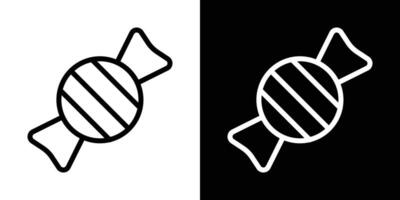 Candy icons vectors set in stroke line style.. EPS10