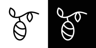 Cocoon icons vectors set in stroke line style.. EPS10