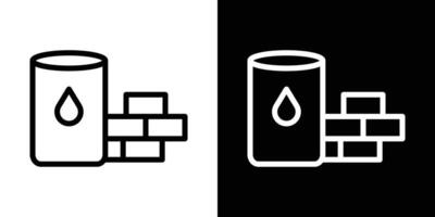 Commodity icons vectors set in stroke line style.. EPS10