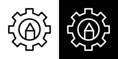 Customization icons vectors set in stroke line style.. EPS10
