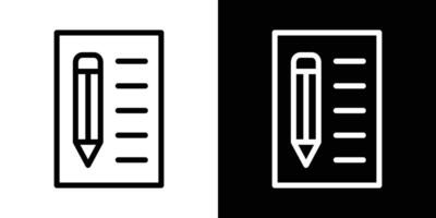 Declarations icons vectors set in stroke line style.. EPS10