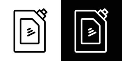 Doy pack pouch icons vectors set in stroke line style.. EPS10