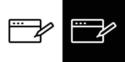 Electronic signature icons vectors set in stroke line style.. EPS10