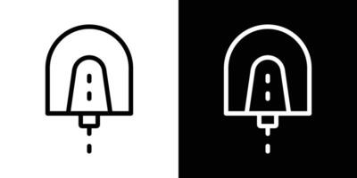 Electrical soap box icons vectors set in stroke line style.. EPS10