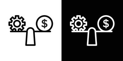 Leverage icons vectors set in stroke line style.. EPS10