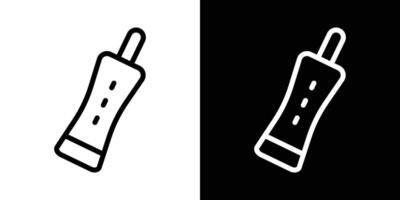 Pregnancy test icons vectors set in stroke line style.. EPS10