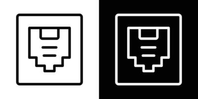 TCP icons vectors set in stroke line style.. EPS10