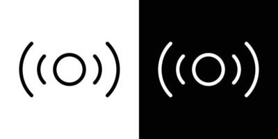 Sensor icons vectors set in stroke line style.. EPS10