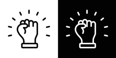 Will power icons vectors set in stroke line style.. EPS10