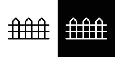 Yard icons vectors set in stroke line style.. EPS10