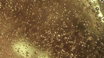 Cola Soda Bubbles Background with Loop video