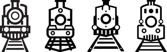 Train Symbol for Travel Branding vector