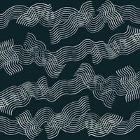 Hand drawn brush lines abstract stripes wave pattern, Japanese and ethnic wood carving, weaving, basketry texture background, simple graphic for textile, carpet, wrapping paper vector