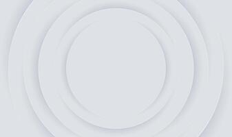 White background with white circles. vector