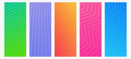 Modern colorful background with lines vector