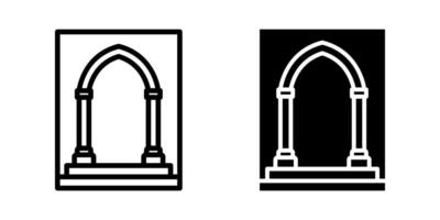 Arch icon set. for mobile concept and web design on white background vector