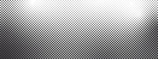 Halftone texture with gradient in grunge style. Faded dotted background spots. Black retro geometric pattern in manga anime style. Dotted gradient in pop art style. . vector