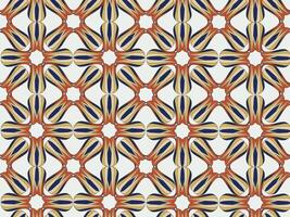 Seamless pattern with flourish ornament in 1920s graphic design style. Artistic abstract vintage geometric diagonal structure ornamental texture vector