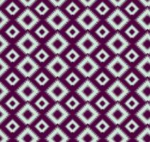 Seamless pattern with geometric diagonal tartan ornament. Tribal Ikat texture in traditional ethnic style. Minimalist trendy abstract pattern design for texture, fabric, decoration. vector