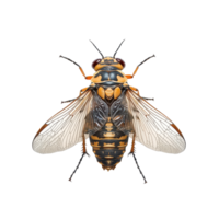 de cerca ver de un vibrante insecto con intrincado alas y distintivo colores, exhibiendo de la naturaleza belleza en detalle png