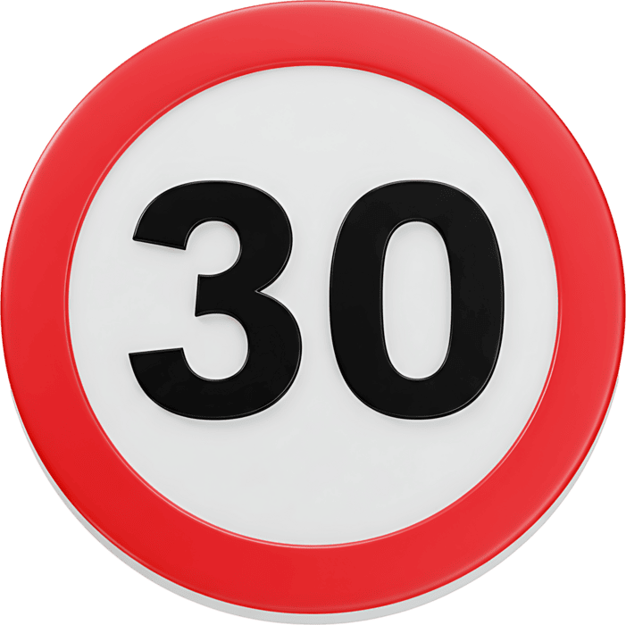 a-red-and-white-speed-limit-