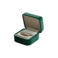 Green box with a ring inside png