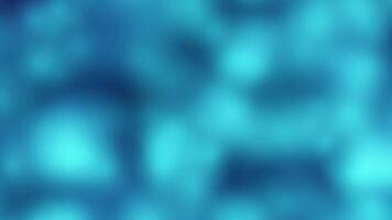 Fast-Moving Blurry Bokeh Effect on Soft Light Blue Gradient Background video