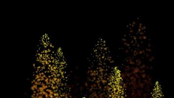 Dark Moody Abstract Background Featuring Party Celebrations and Fireworks video