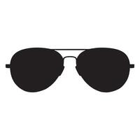 Pair of Sunglasses Silhouette vector