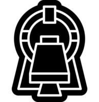 CT Scan Technology symbol vector