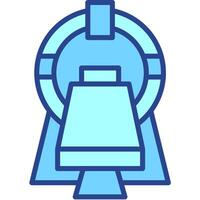 CT Scan Technology icon vector