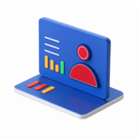 Modern User Interface with Analytics Dashboard for Business Insights and Data Management png