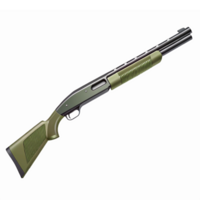Realistic of a Green Shotgun with Detailed Design and Transparent Background png