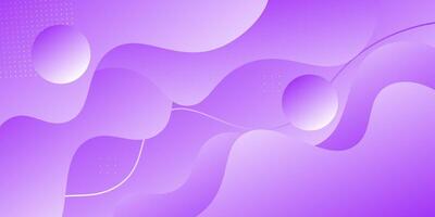 Abstract colorful bright purple liquid 3D background. Minimal wave pattern banner background. Eps10 vector