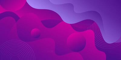 Abstract and realistic dark purple 3D wave background. Cool wave pattern background. Eps10 vector