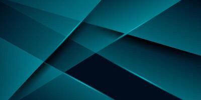 Abstract futuristic 3D background with green color background. Overlapping light and shadow pattern. Eps10 vector