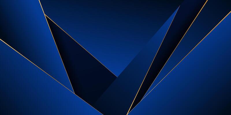 Simple abstract square blue background with shadow overlapping shapes. Colorful blue design with simple pattern. eps10