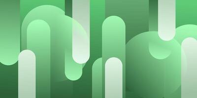 Abstract green background with diagonal lines. Dynamic shape composition. eps10 vector