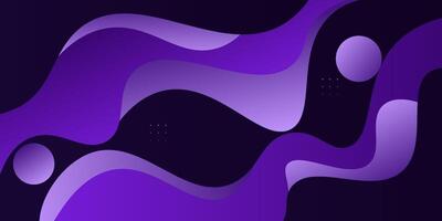 Abstract 3D purple background. Realistic design with wave pattern.Eps10 vector