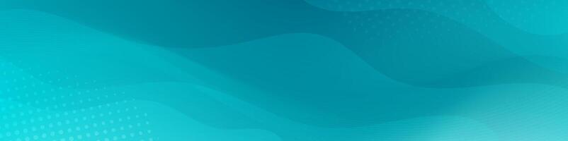 Abstract soft aqua wave flowing background vector