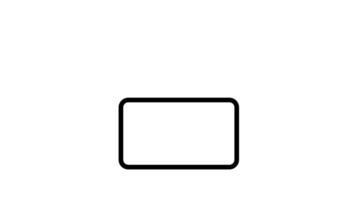 Animated passport with a checkmark signifying approval and travel video