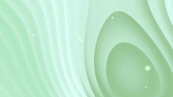 Abstract soft light green background with curves and highlights Suitable for presentations website backgrounds print designs and digital artwork Vibrant and modern video