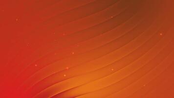 orange red and brown gradient background with glowing dots and curved lines Suitable for futuristic designs technology concepts and digital art projects video
