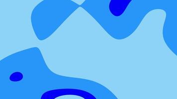 abstract blue liquid wavy shapes on a background great for use in graphic design projects digital art web backgrounds or presentations video
